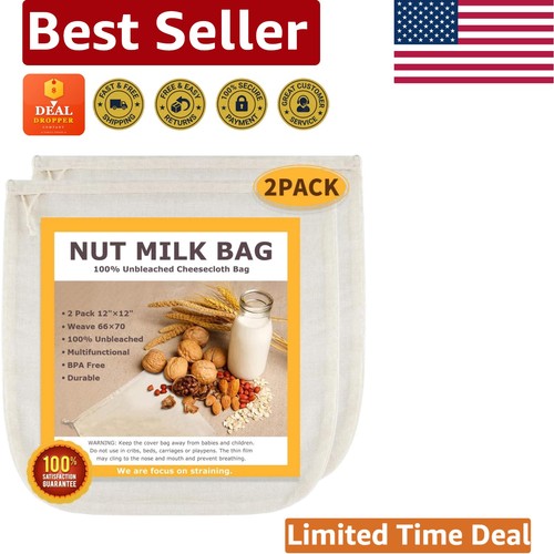All natural nut milk - milk, bags